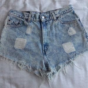 Levi's 512 Slim Fit Denim Short